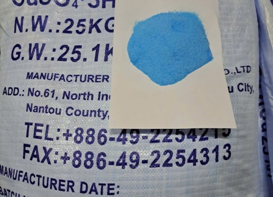 Đồng Sulphate – Đồng Đài Loan – Đồng Sunfat – Copper Sulphate (CuSO4.5H2O) – Phèn Xanh